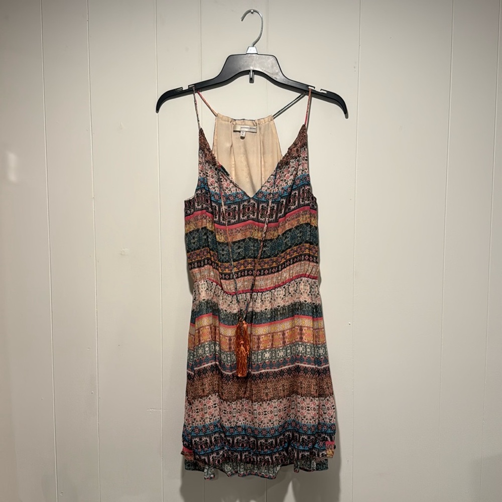 Lavender Brown Sun Dress XS